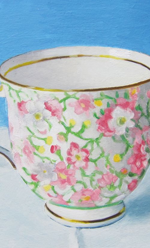 "May Medley" Bone China Cup by Sophie Colmer-Stocker