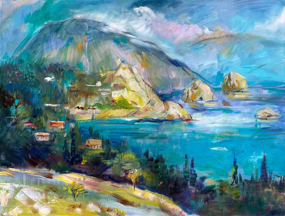 A city by the sea