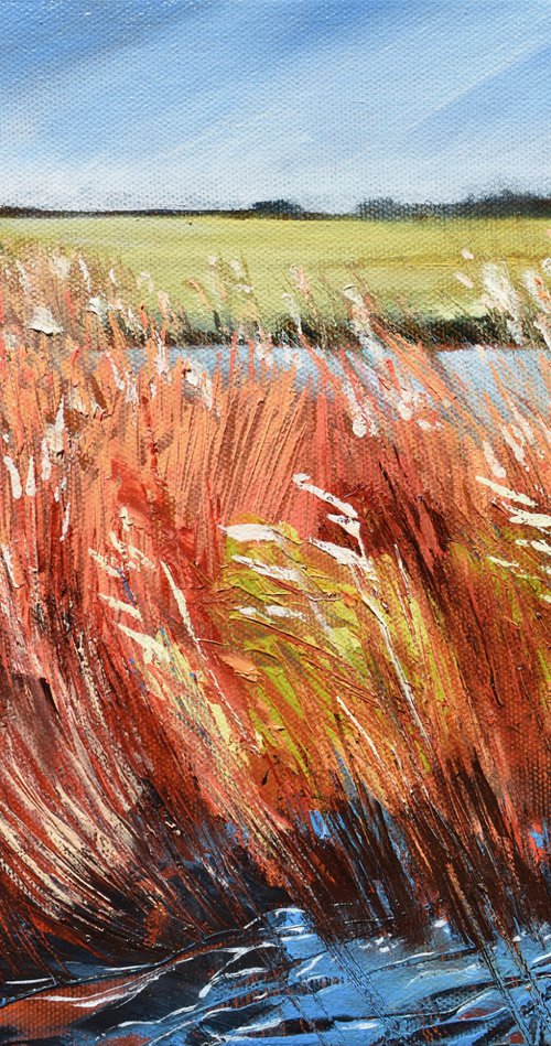 Swaying Reeds by Hilde Hoekstra