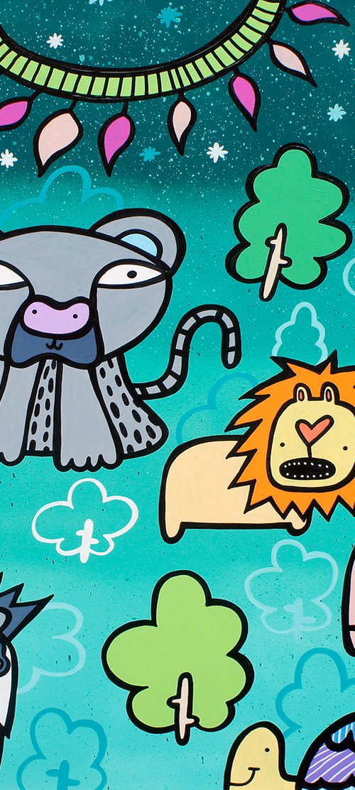 Forest Friends by Kev Munday