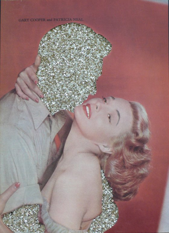 Star Struck glitter collage