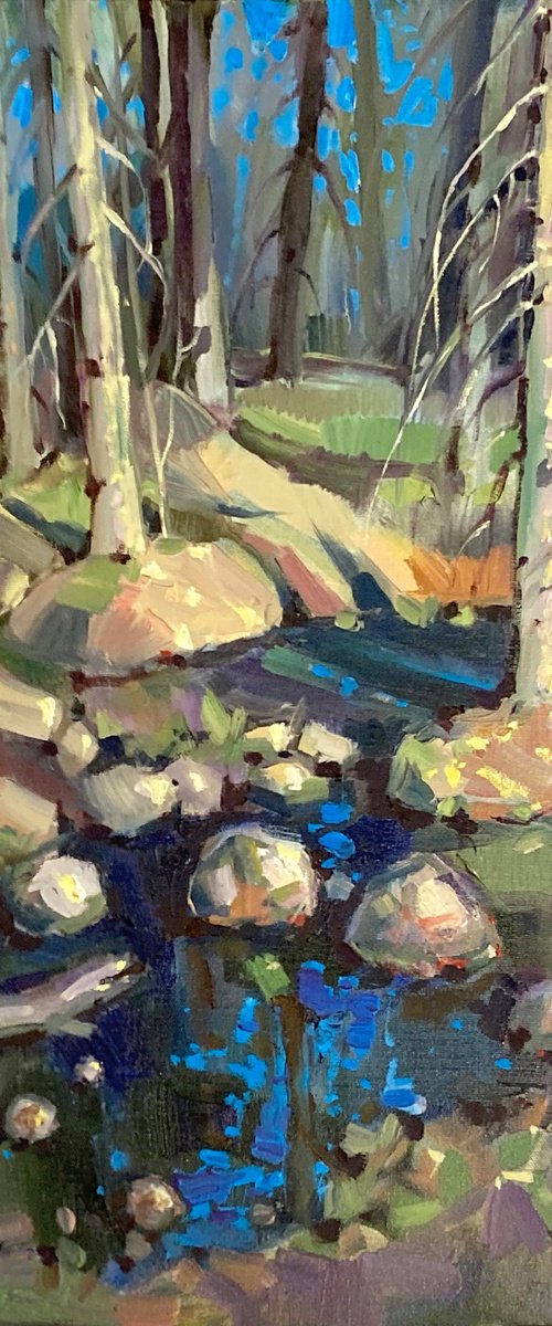 Spring Morning in the Forest by Natalia Miasnikova