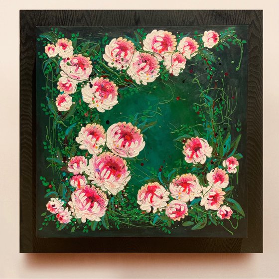 Tangled wild Peonies