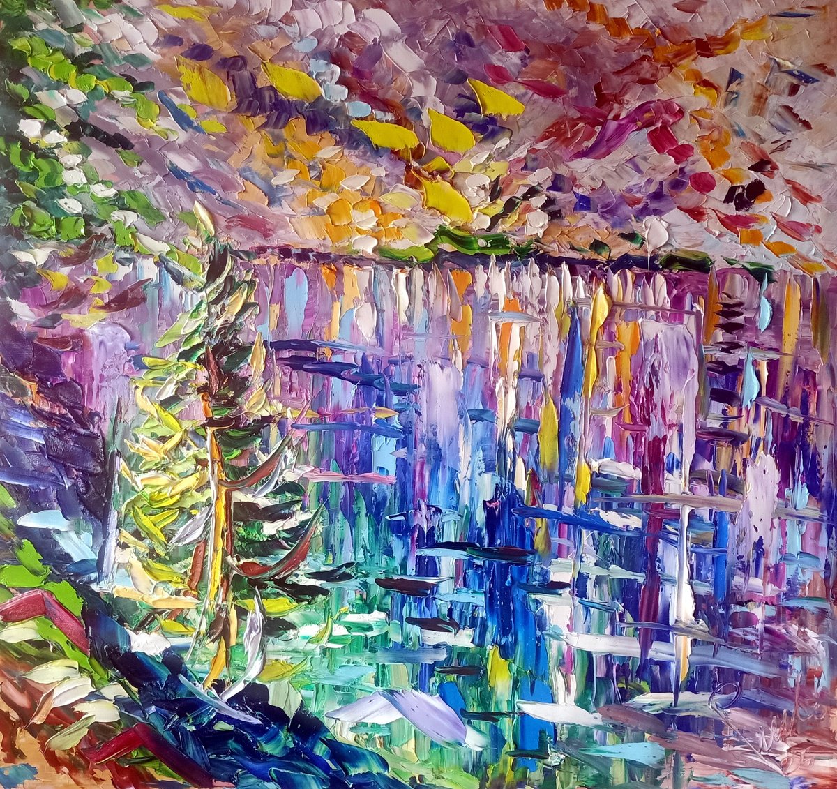 Dimensiioni Lacustri By Antonino Puliafico, 41 X 39, Artwork For Sale On Artfinder