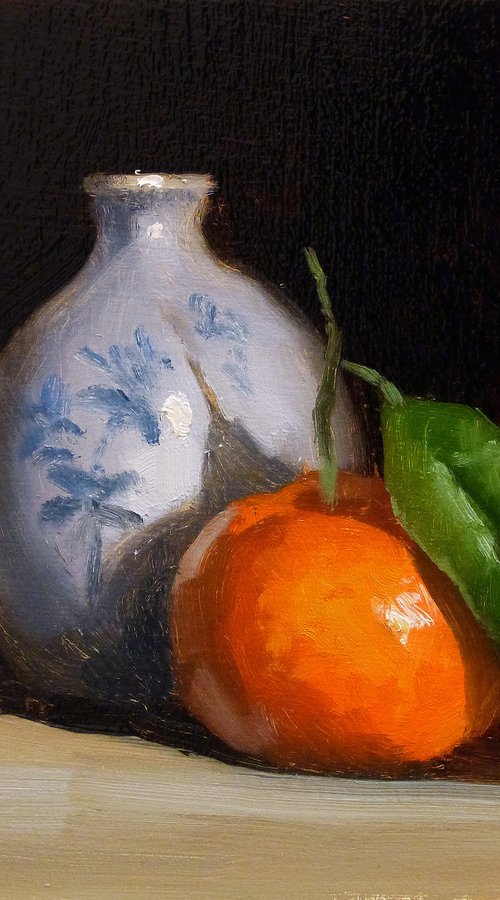 Clementine and Vase by Pascal Giroud