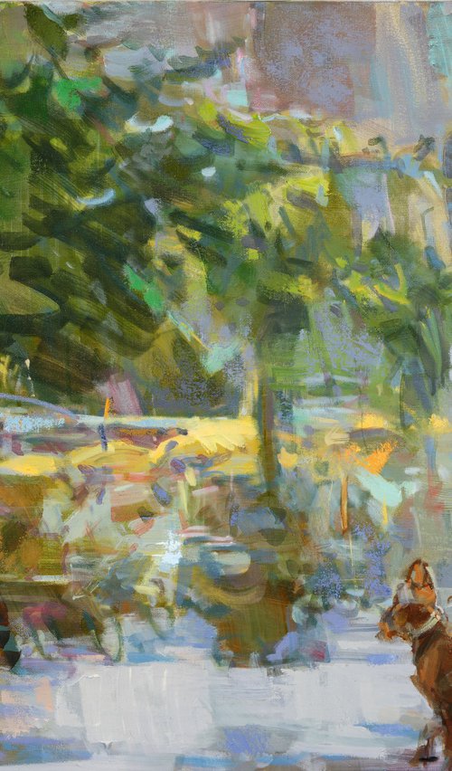 "On a walk " by Eugene Segal