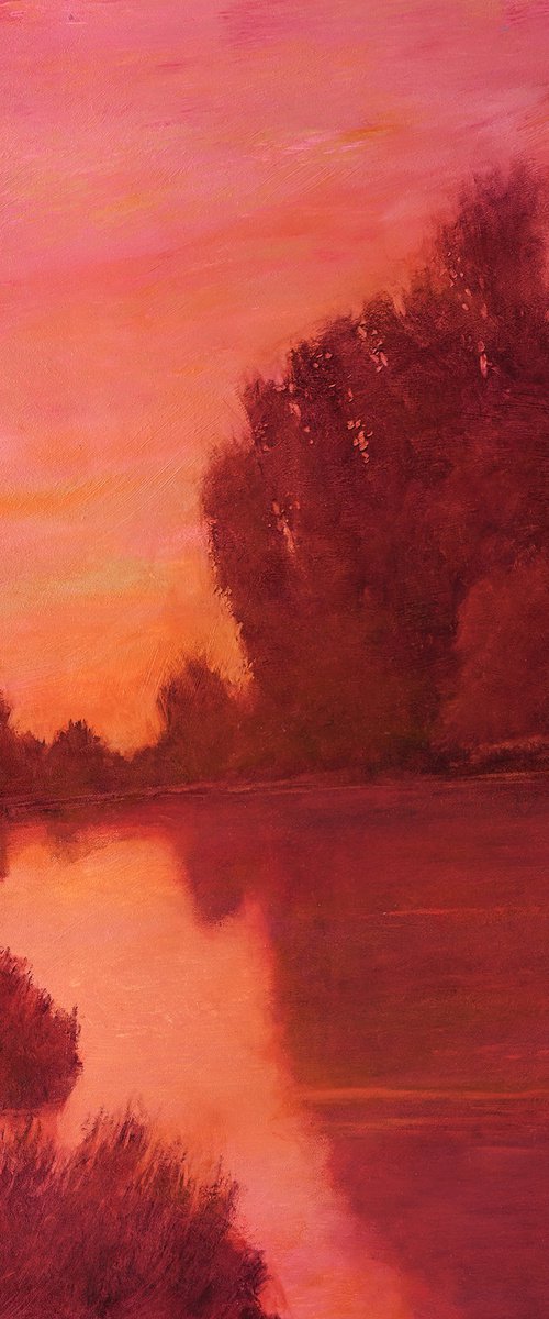 Lake Sunset 260821 by Don Bishop