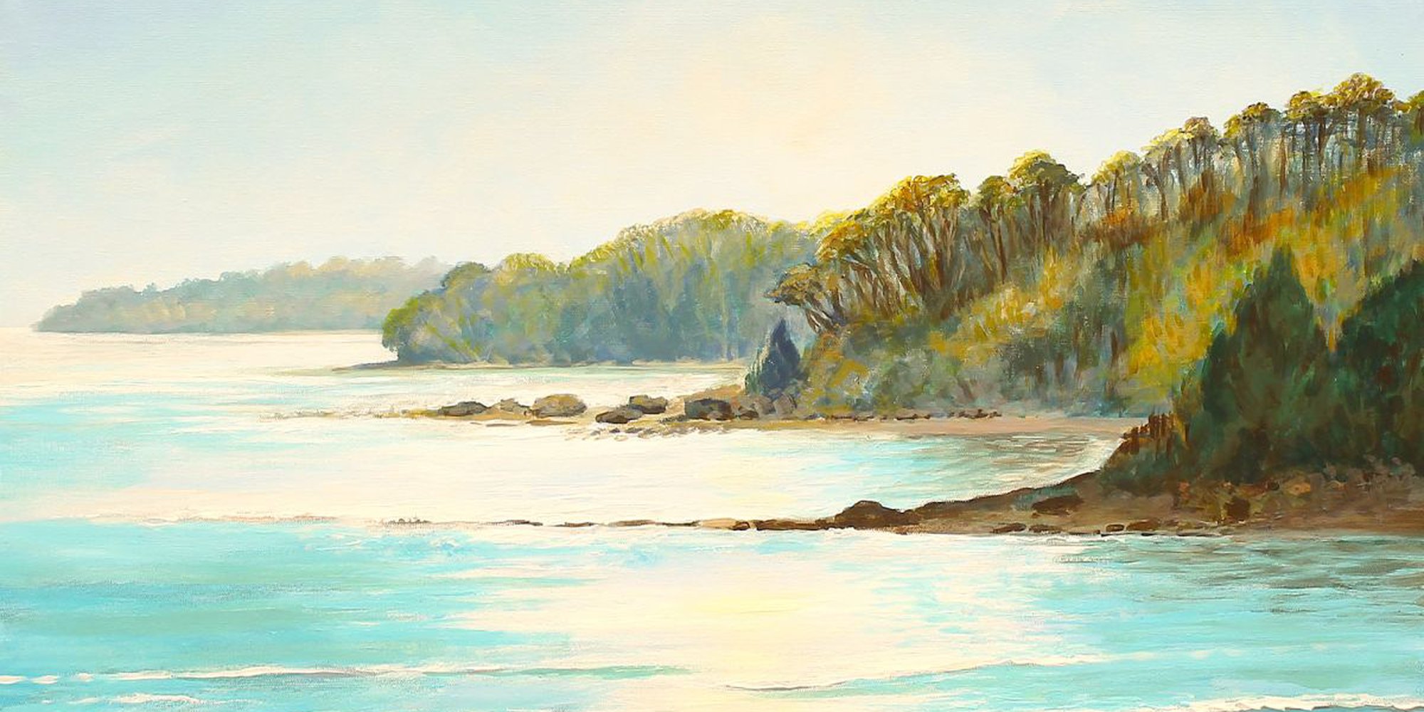 Art of the Day: "Seagrove Morning, 2015" by Sandra Francis
