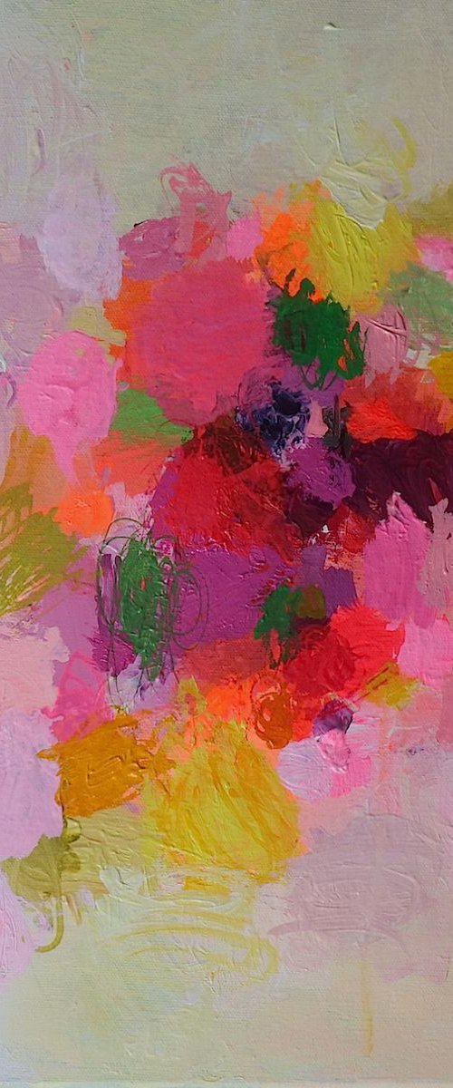 Abstract Flower Portrait I by Sandy Dooley