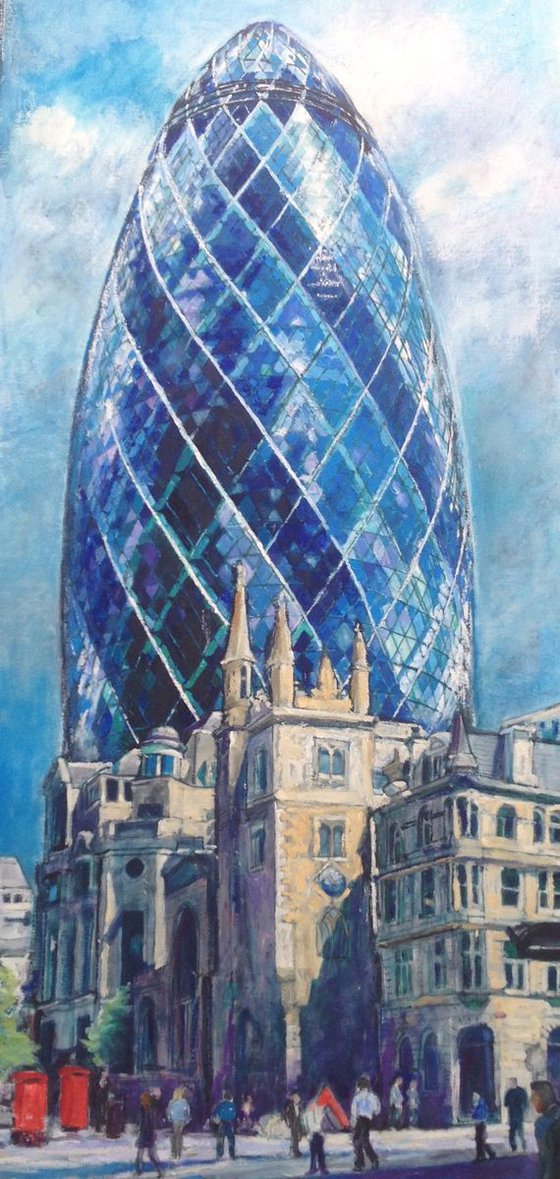 The Gherkin Building  London