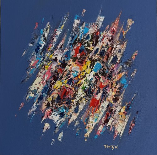 Vibrant Abstract Burst by Hayk Miqayelyan