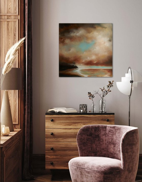 Keiss Castle, Subtle Sunset, Scotland