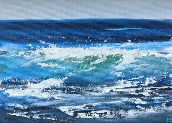 Miniature Wave Seascape #3