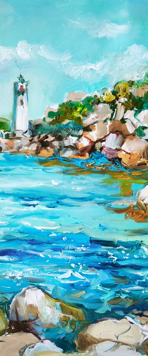 Faro di Sardegna by Annet Loginova