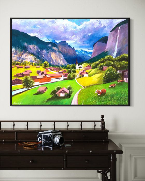 Lauterbrunnen. Whisper of mountains