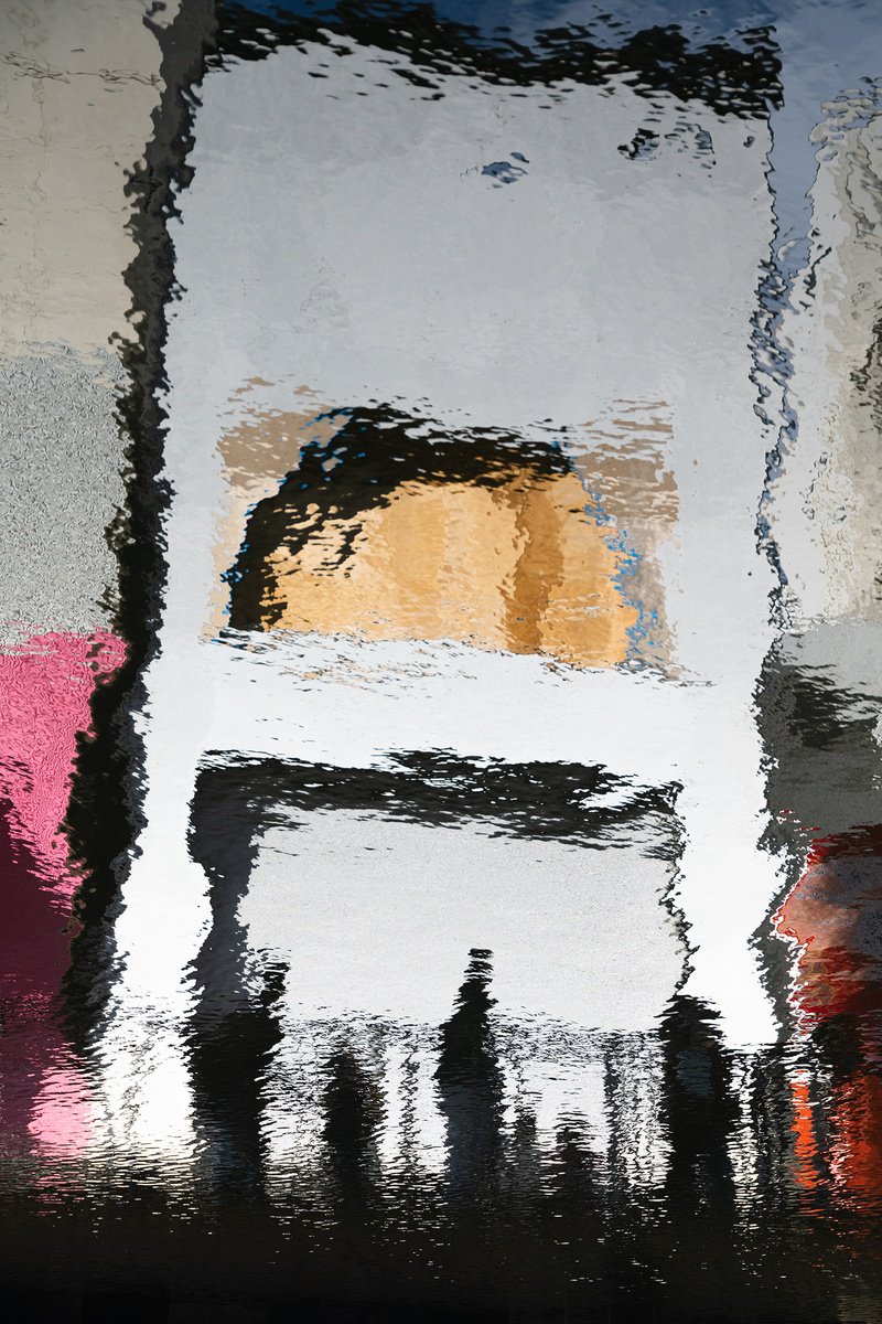 Surrealistic Abstract Photograph By Sergio Capuzzimati, 16 X 24", The Sanctuary Of Shadows, Original Artwork