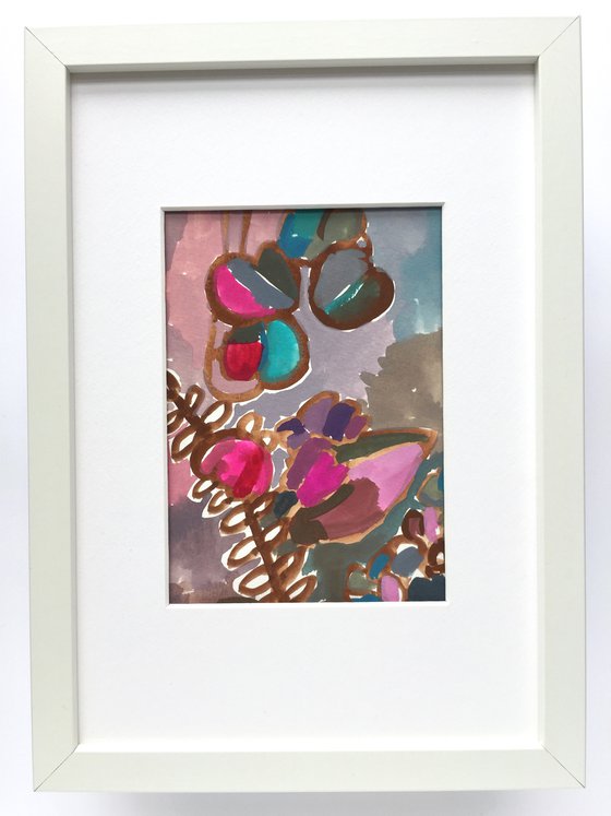 FLOWERS STILL LIFE 8. (framed)