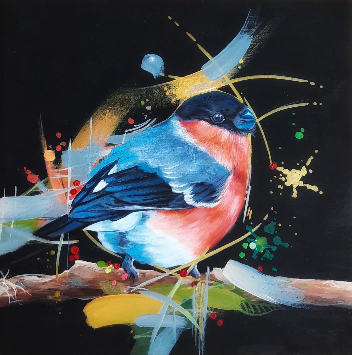 Bullfinch I by Rachel Greenbank