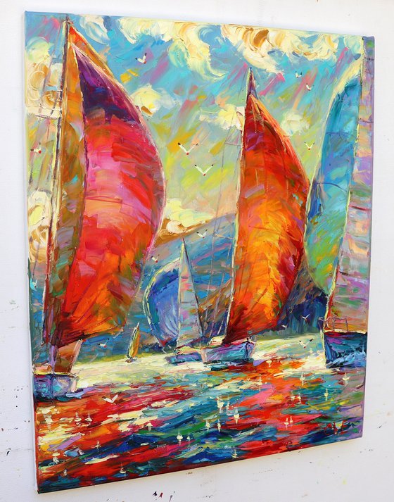 "Morning by the sea"