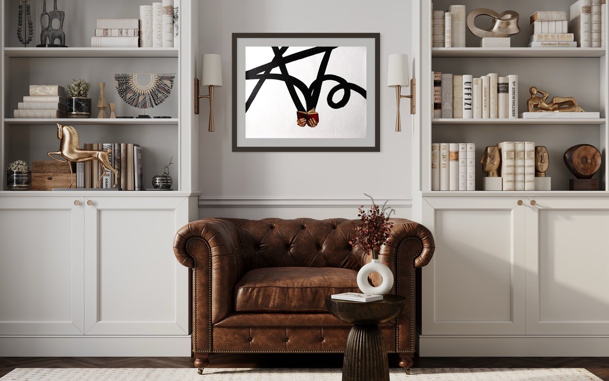 Portrait Oil Painting By Anzhelika Klimina, 28 X 21, Thought-Reader, Original Artwork