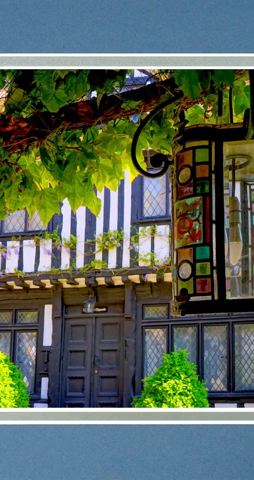 Old pub lantern by Robin Clarke