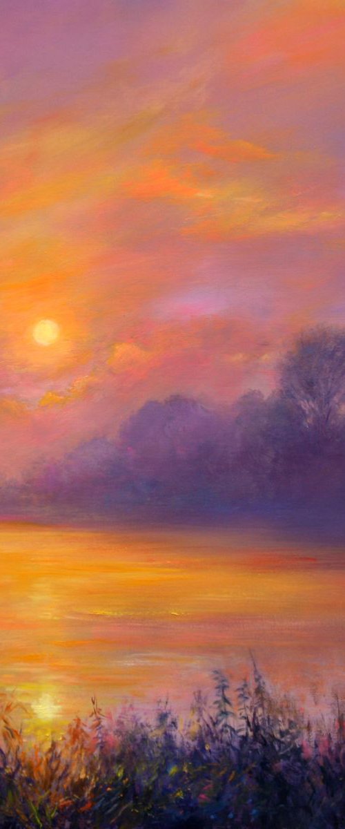A Magical Sunset by Behshad Arjomandi