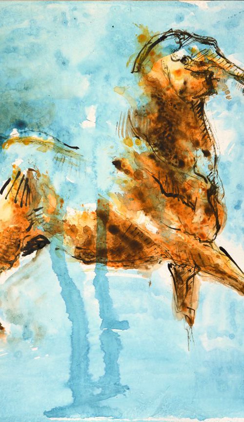 Equine Nude 16a by Benedicte Gele
