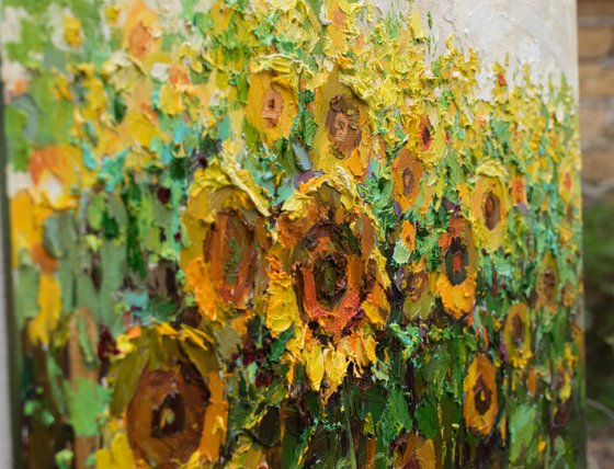 Sunflowers Original Oil painting