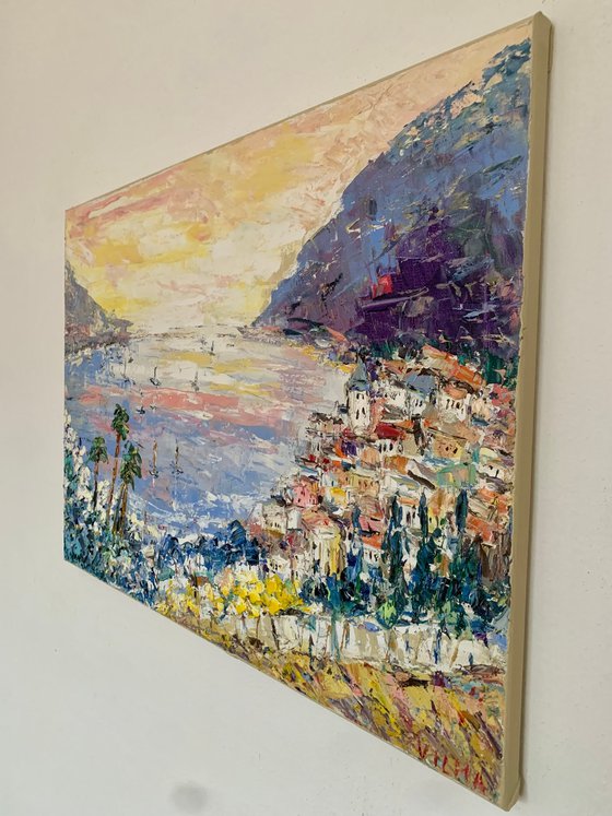 French riviera coast