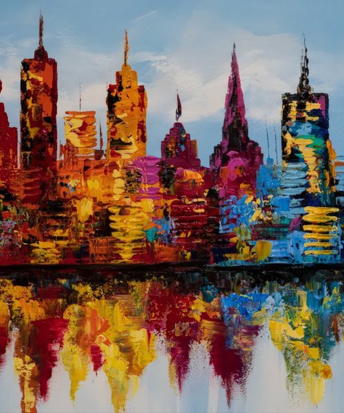 SUMMER IN THE CITY 22 by Art By Catalin