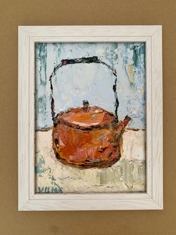 Still life with teapot