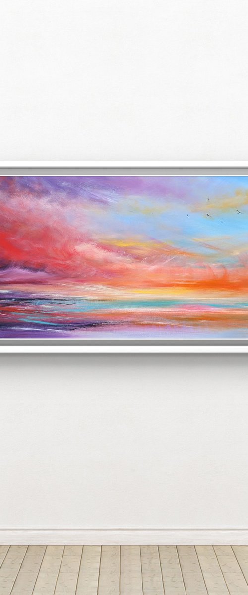 Nature's Symphony VI, Seascape by Mel Graham