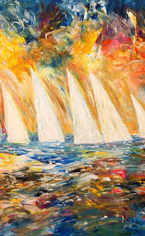 Sunny Sailing Regatta XL 2 by Peter Nottrott