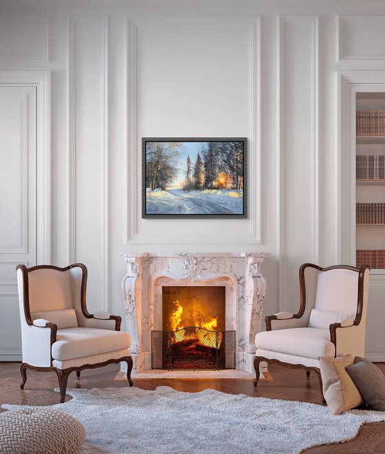 Winter Forest Morning