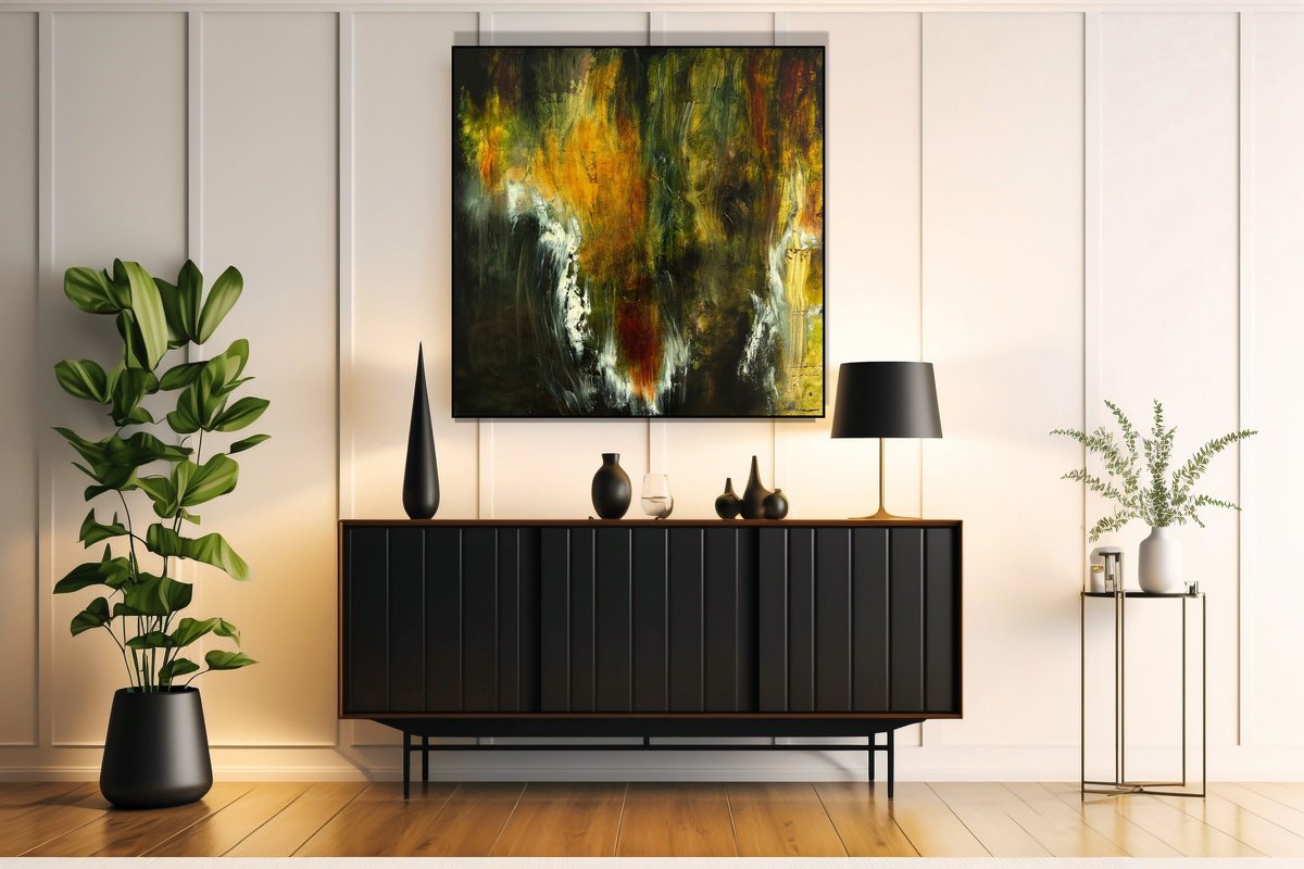 Deep In The Forest By Julia Swaby, 39 X 39, Artwork For Sale On Artfinder