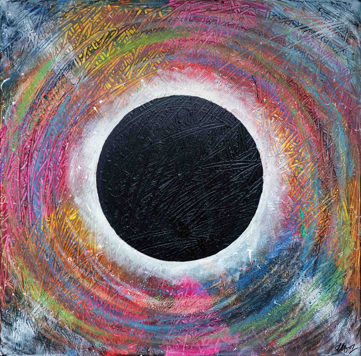 Black Hole Eclipsed by Laura Hol