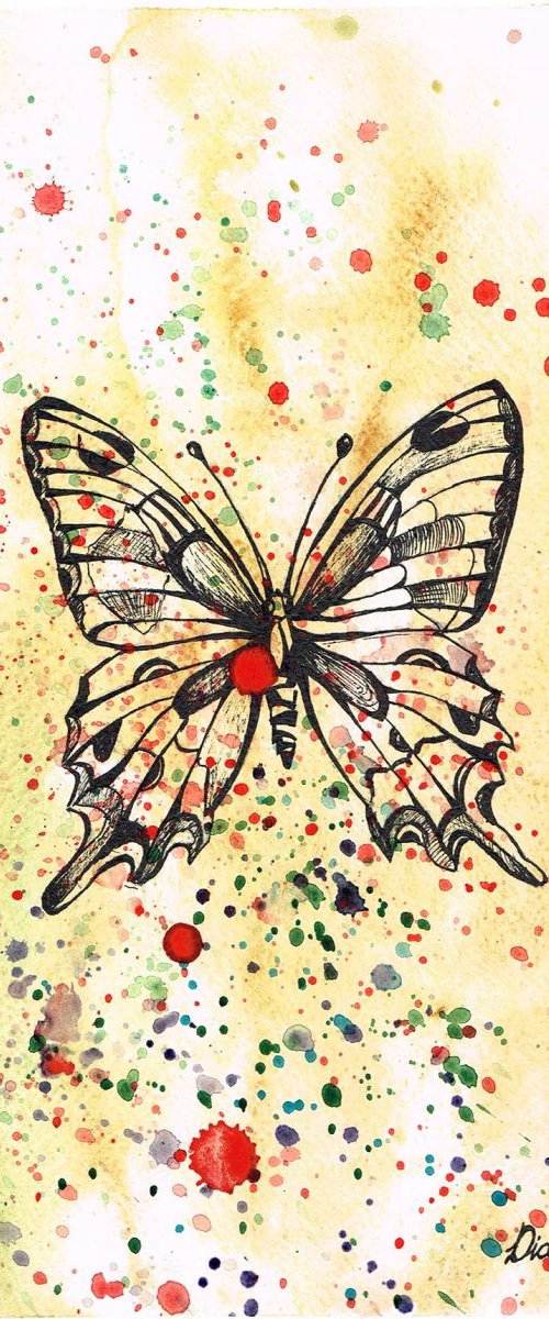 Black Butterfly by Diana Aleksanian