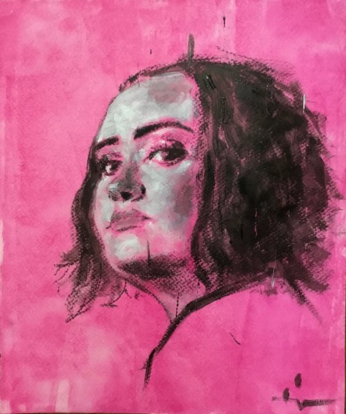 New Pink Series #3, Glasgow Girl by Dominique Dève