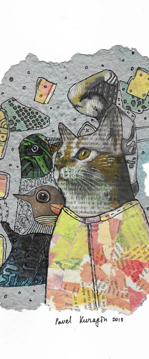 Aristocratic cat #6 by Pavel Kuragin