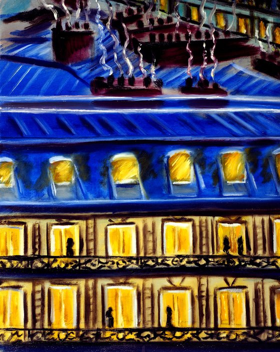 Evening Paris Cityscape Limited Edition