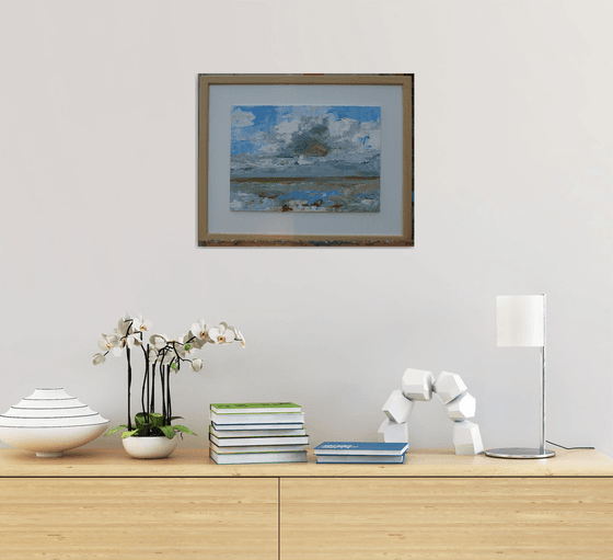 Blustery Sky at Whitstable