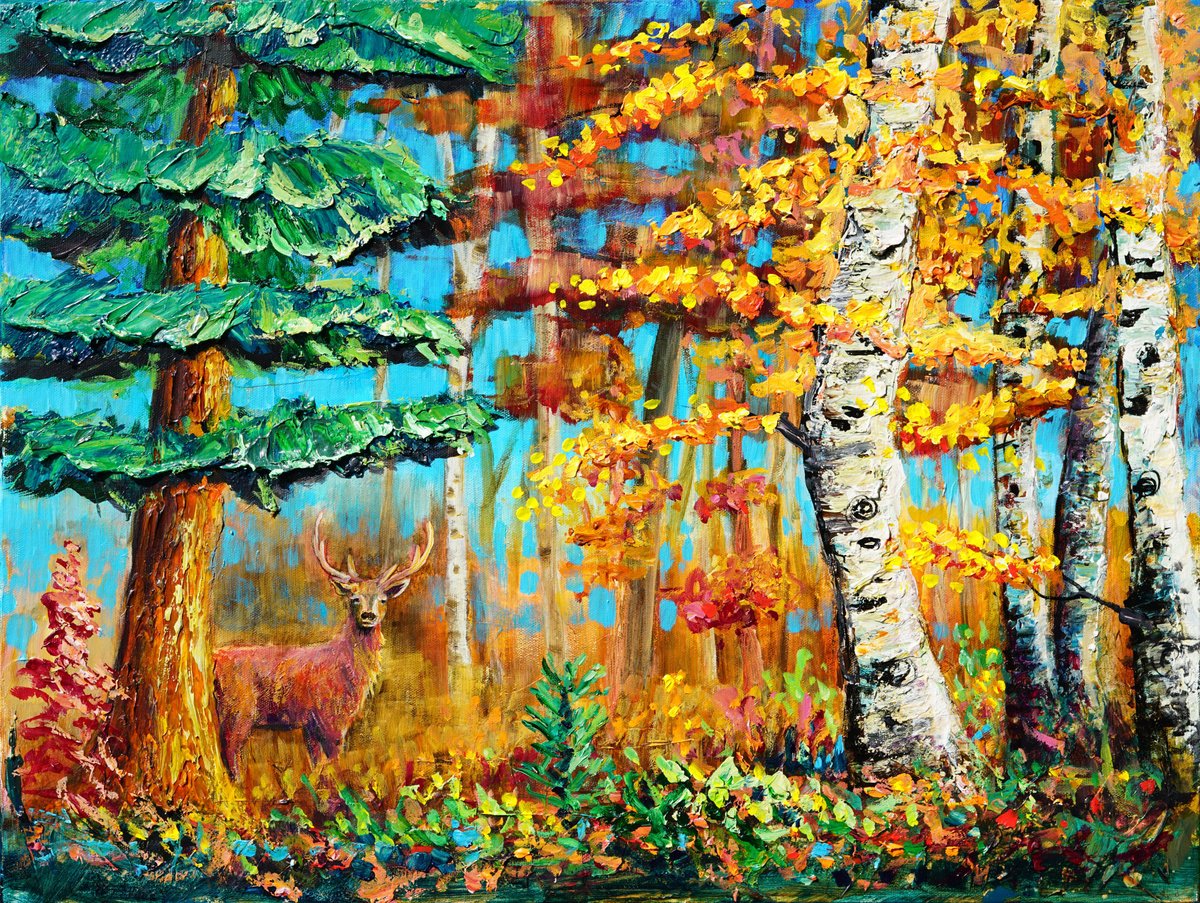  In The Quiet Autumn By Amanda Dagg, 24 X 18, Artwork For Sale On Artfinder
