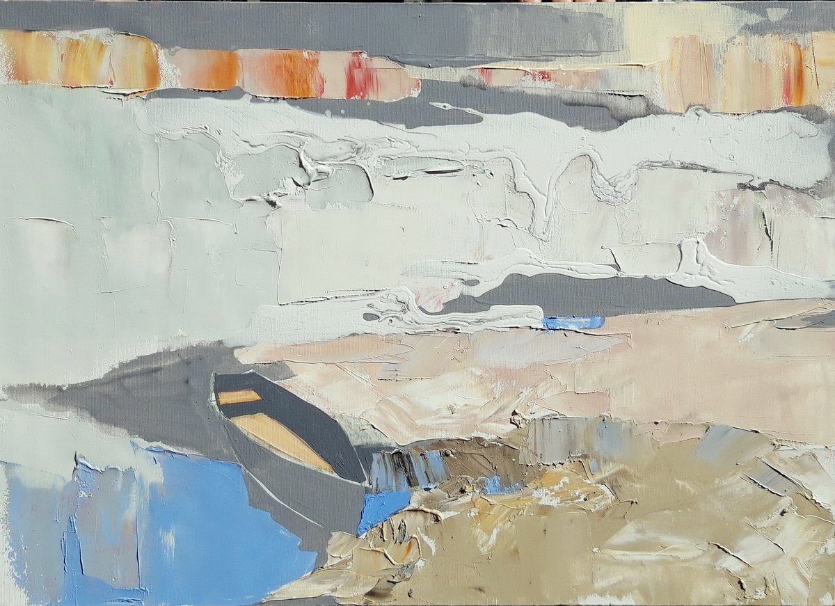 Spring Snow By Lesya Ros, 28 X 20, Artwork For Sale On Artfinder