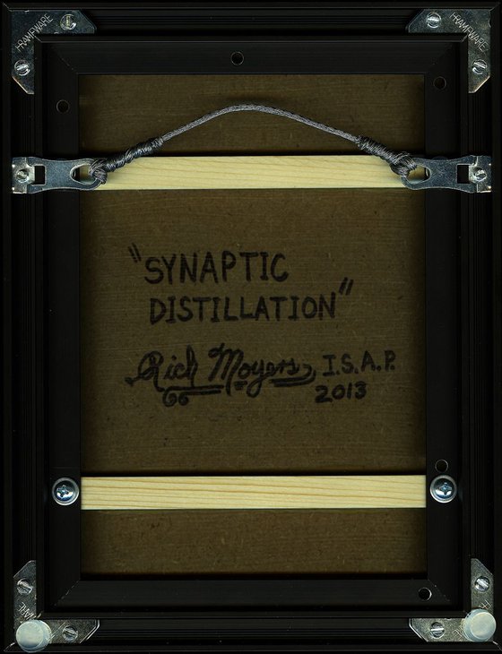 SYNAPTIC DISTILLATION - 3D - FRAMED