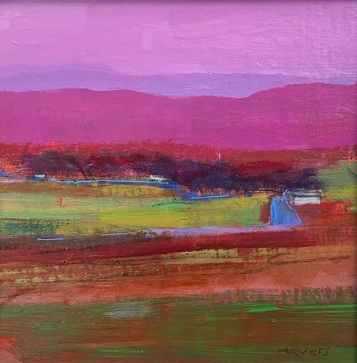 Tartan Landscape by Chrissie Havers