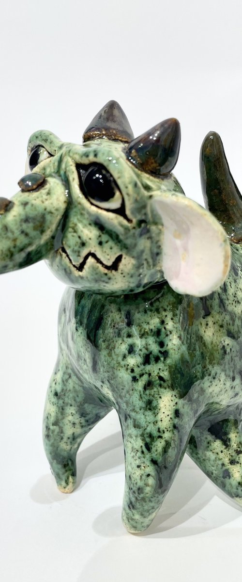 Happy Green  Fantasy by Viktor Zuk