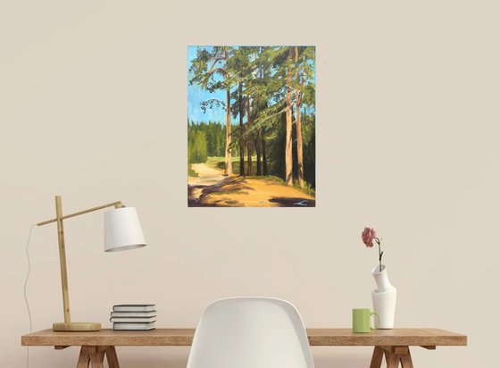 Pastor's lake trees 4