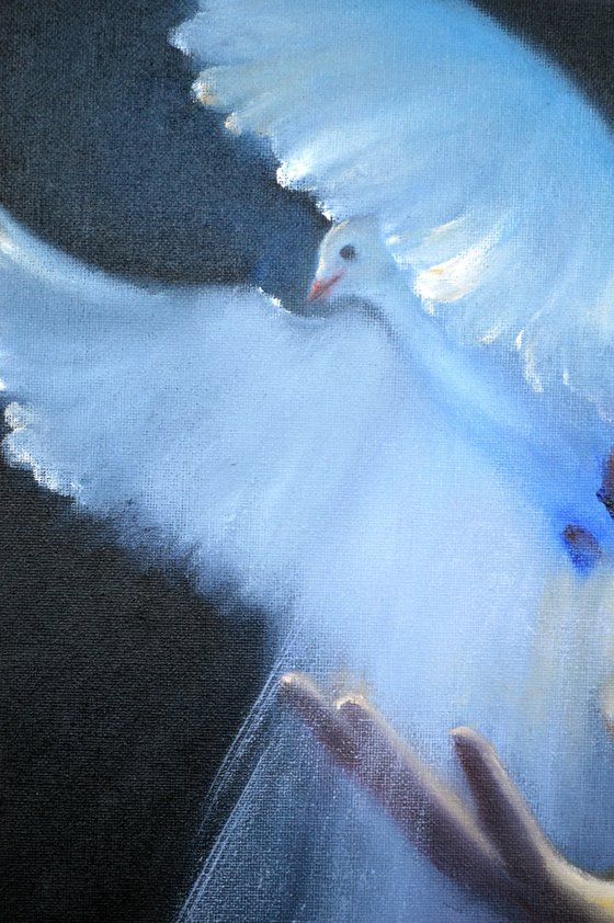 Ethereal Flight: The Symbol of Hope