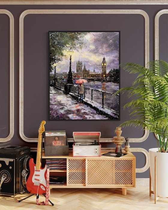 It’s Snowing in London