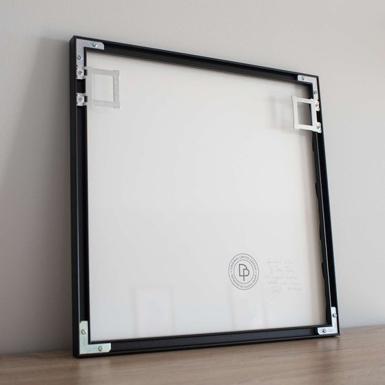 Synesthetic Letters - B (Framed)